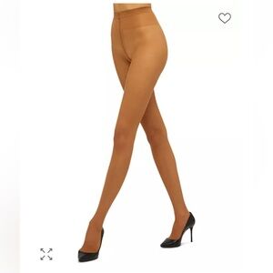 WOLFORD Individual 10 Tights in Honey Size Medium